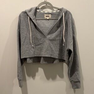 Madewell Cropped Hoodie